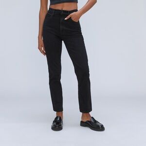 Everlane Original Cheeky Jean in Coal size 30 crop